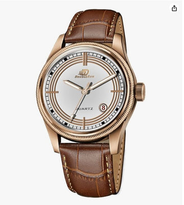 Zayraapparel Glass Date Display White Dial Analog Watch - for Men
