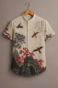 Japanese Ink Art Style Shirt