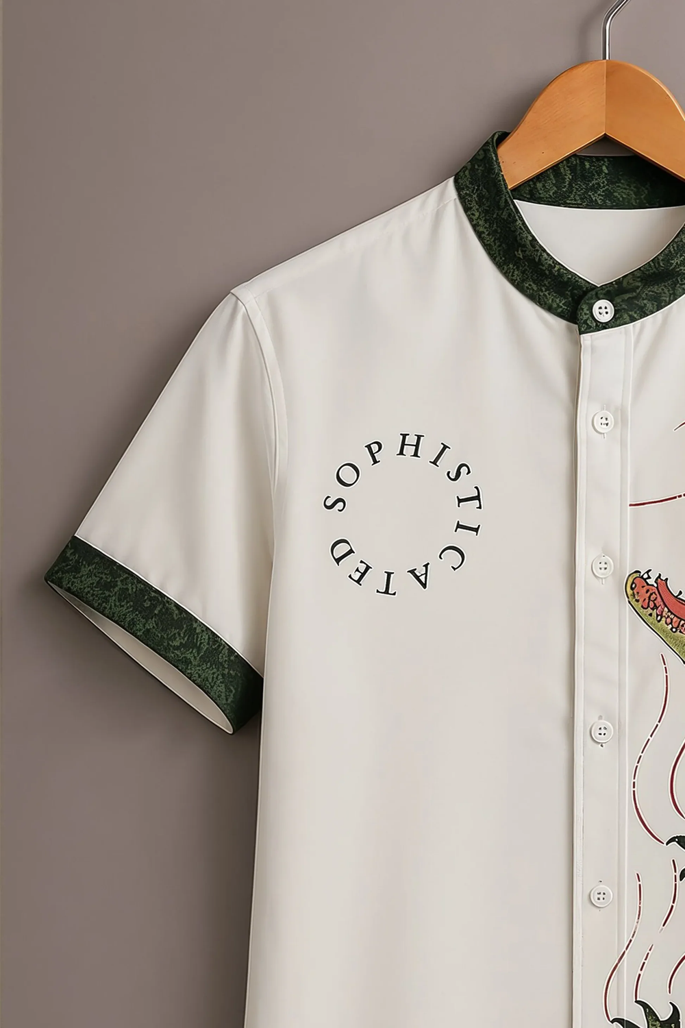 Luxury Crocodile Graphic Shirt