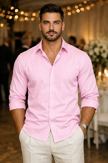 Premium Cotton Solid Shirt for Man