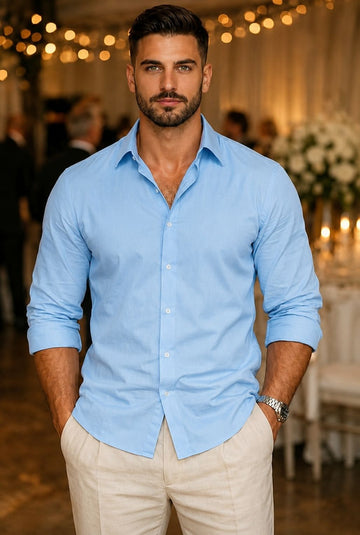 Premium Cotton Solid Shirt for Man