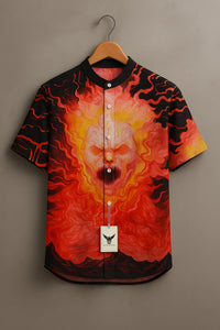 "Inferno Scream Art Print Shirt"