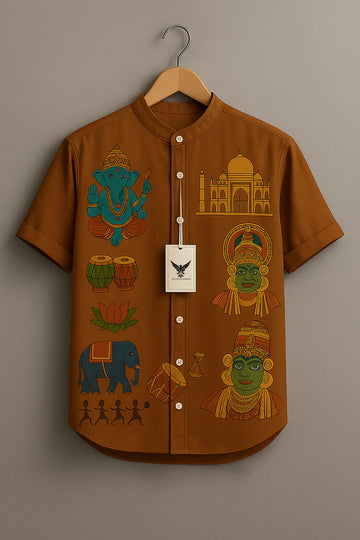Indian Heritage Print Shirt