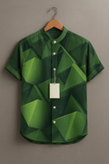 Men’s Stylish Polygon Art Casual Shirt