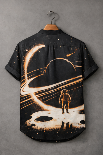 Galaxy Explorer Astronaut Print Shirt