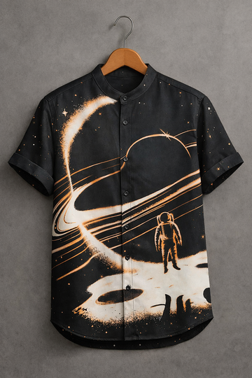 Galaxy Explorer Astronaut Print Shirt