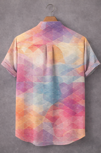 Colorful Pastel Abstract Pattern Shirt